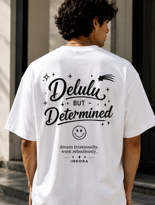 Delulu but Determined™ Oversized T-Shirt