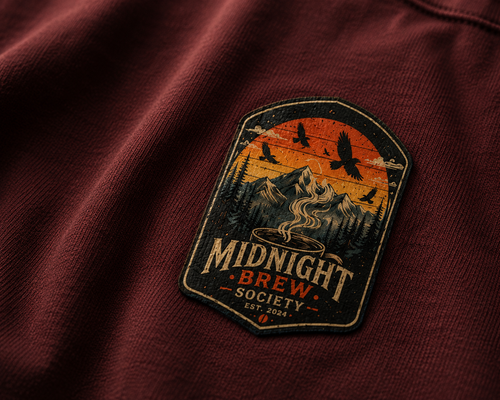 Midnight Brew Society™ Oversized Graphic T-Shirt